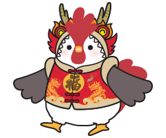 Sam the Rooster CNY